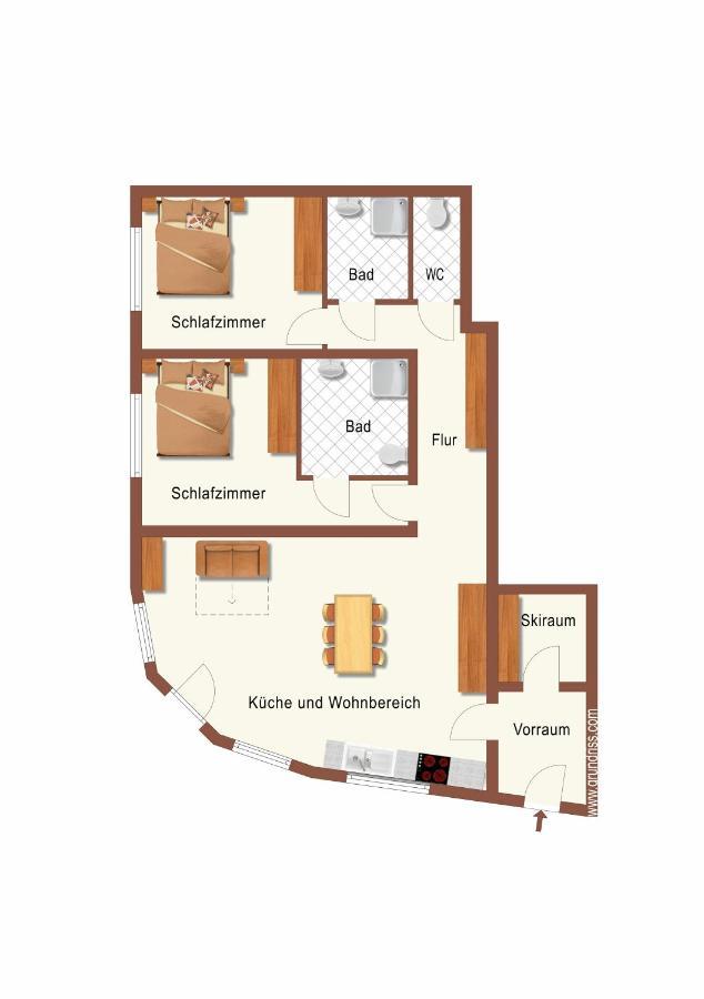 Haus Woehrer / Appartement Fischbacher Schladming Buitenkant foto